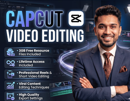 Capcut Video Editing Course Basic to Advance